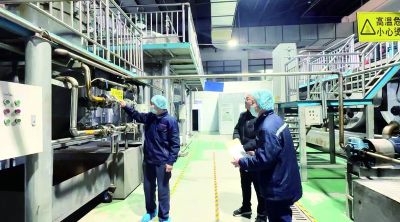 企业动物油脂生产车间