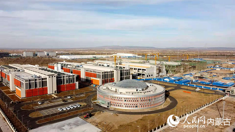 阿里巴巴(乌兰察布)数据中心。乌兰察布市大数据管理局供图