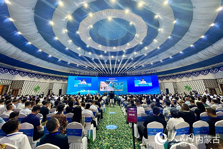 2025绿色算力(人工智能)大会现场。人民网记者 齐浩男摄