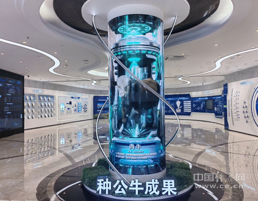 赛科星的展示大厅。中国经济网 年巍/摄
