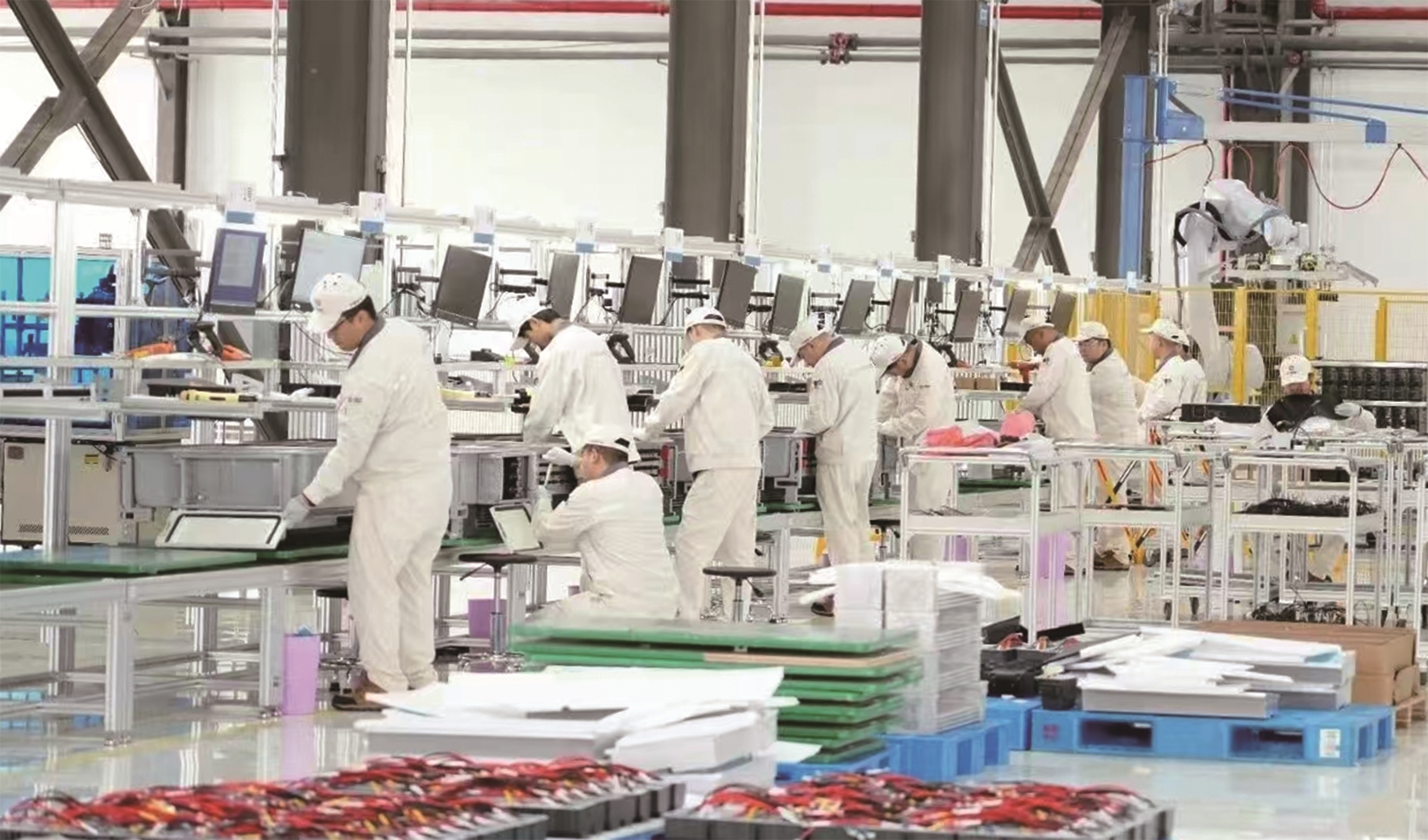 中车时代电气巴彦淖尔分公司智能化生产线