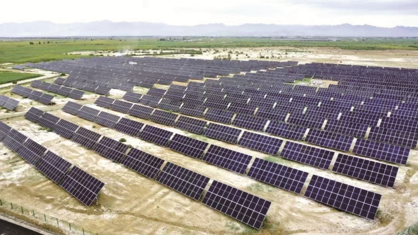 光伏帮扶项目区