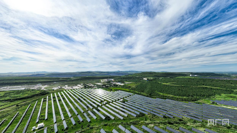 绿能涌动(央广网发 霍林郭勒市融媒体中心供图)