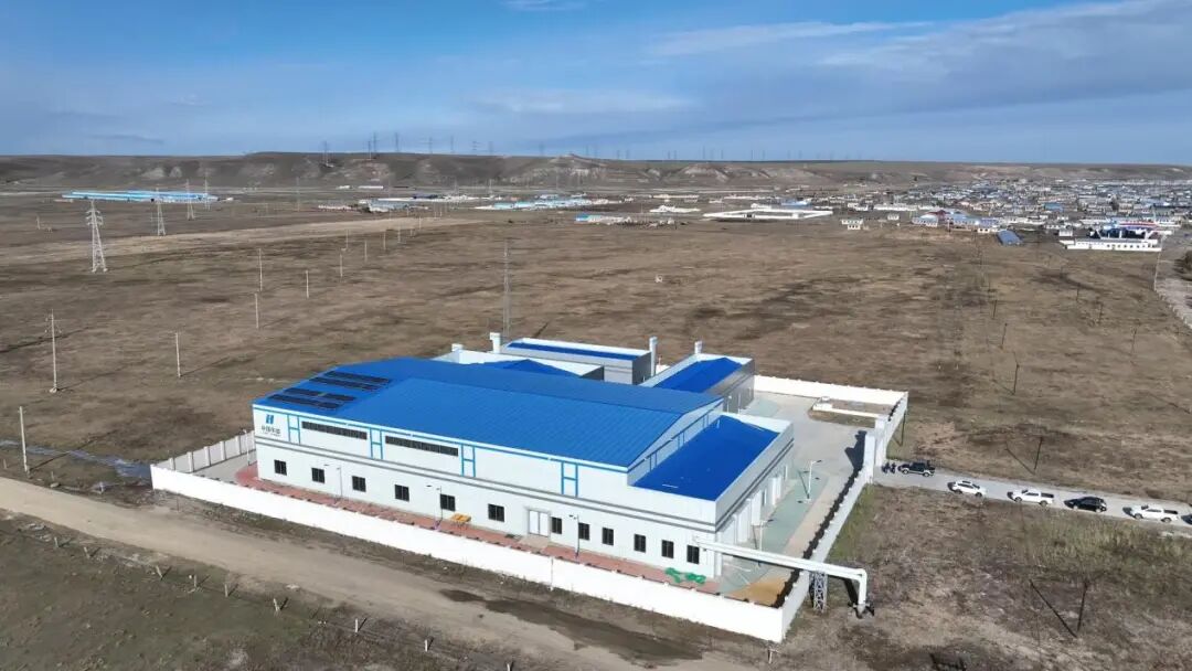 鄂温克族自治旗伊敏河镇至海拉尔长距离供热二号中继泵站 梁燕摄 鄂温克族自治旗伊敏河镇至海拉尔长距离供热二号中继泵站