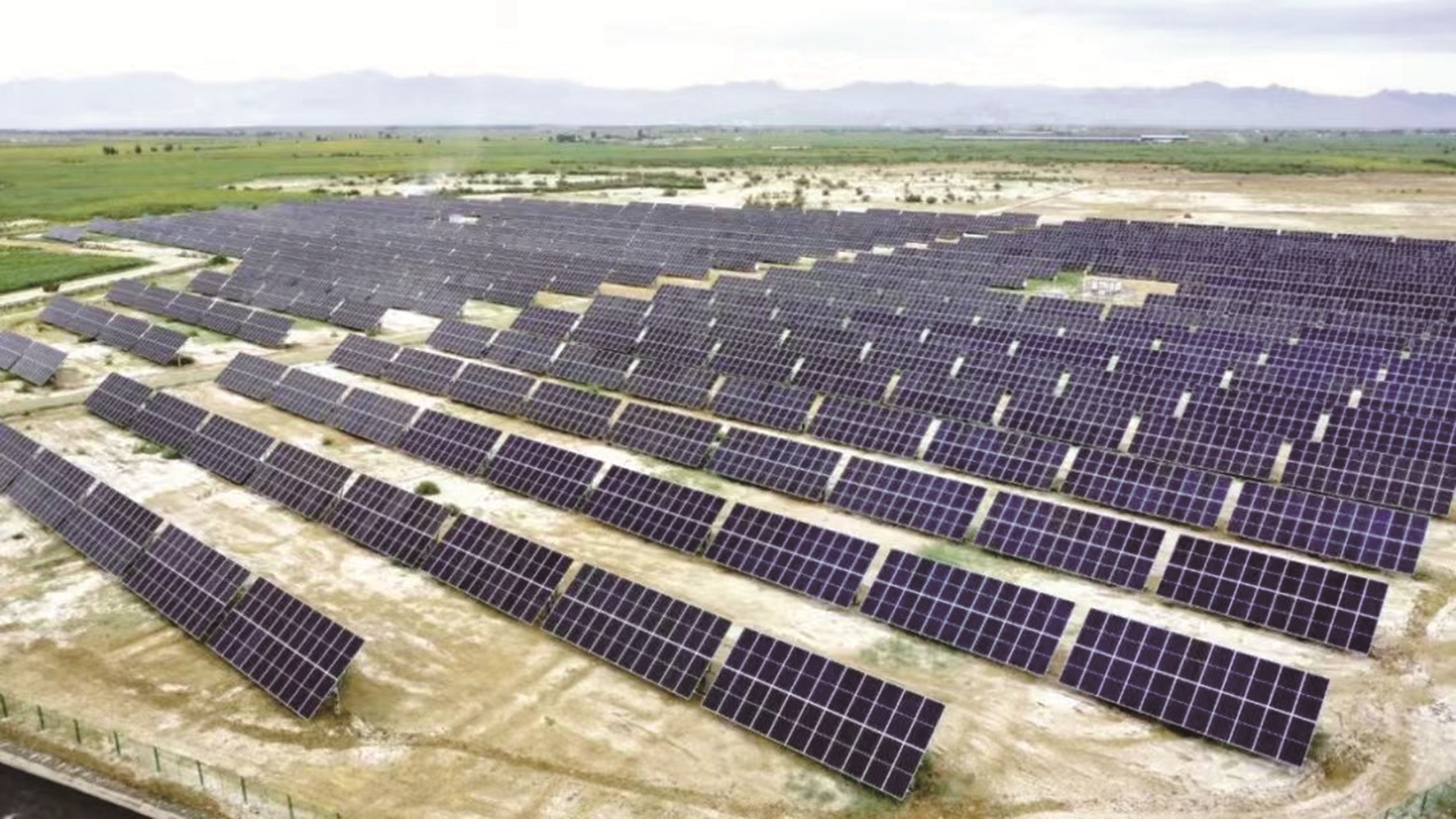 光伏帮扶项目区