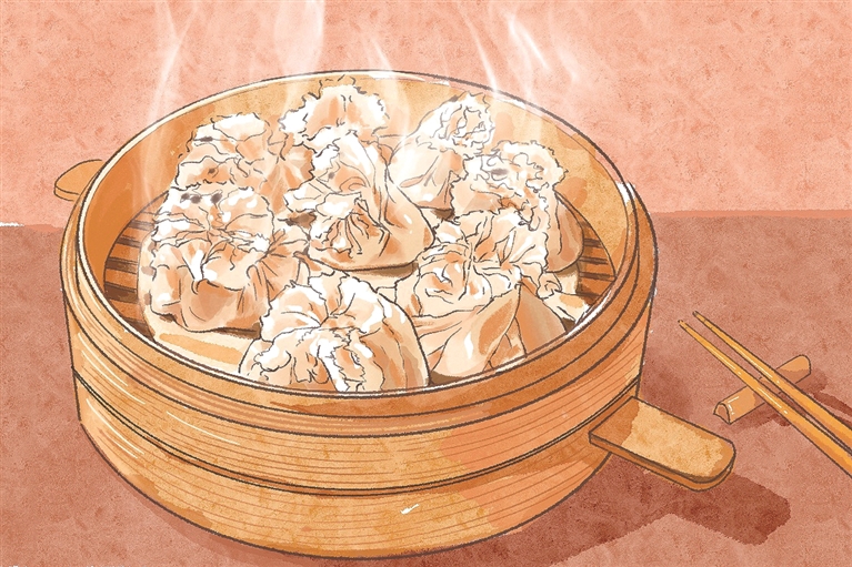 呼和浩特烧卖 周艺珣 绘