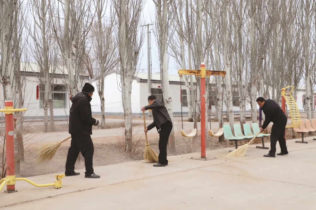清扫广场