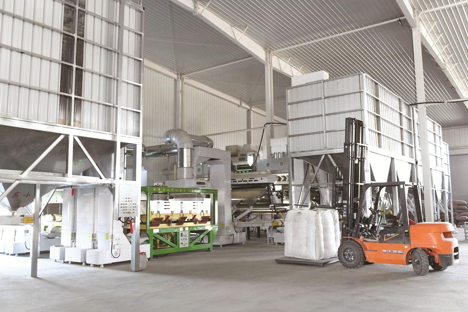 南瓜籽科技产业园进驻企业的生产车间